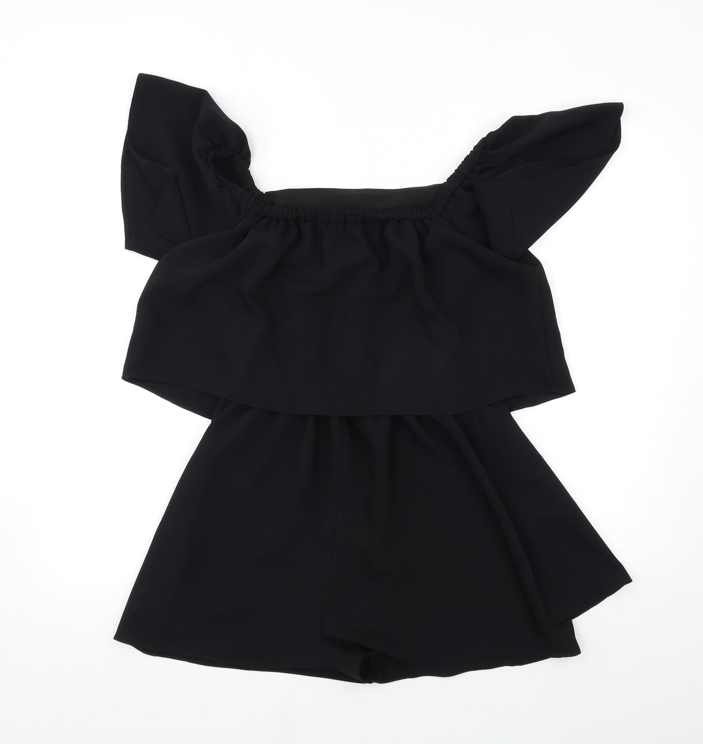 River Island Womens Black   Playsuit One-Piece Size 10