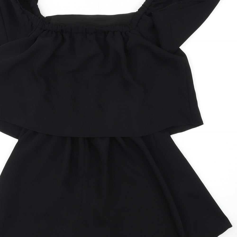 River Island Womens Black   Playsuit One-Piece Size 10