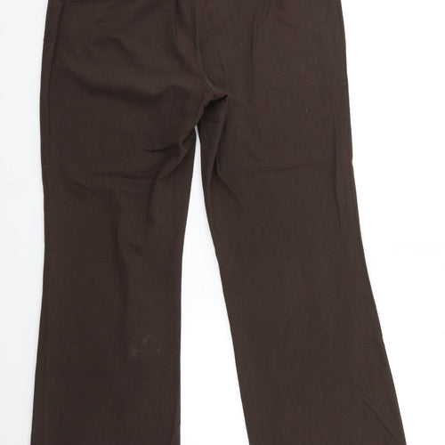 Marks and Spencer Womens Brown   Trousers  Size 16 L31 in