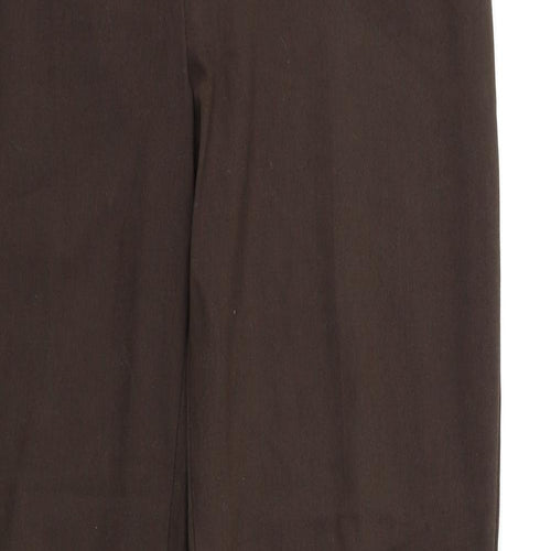 Marks and Spencer Womens Brown   Trousers  Size 16 L31 in