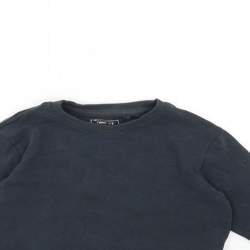 NEXT Girls Grey   Pullover Sweatshirt Size 4 Years