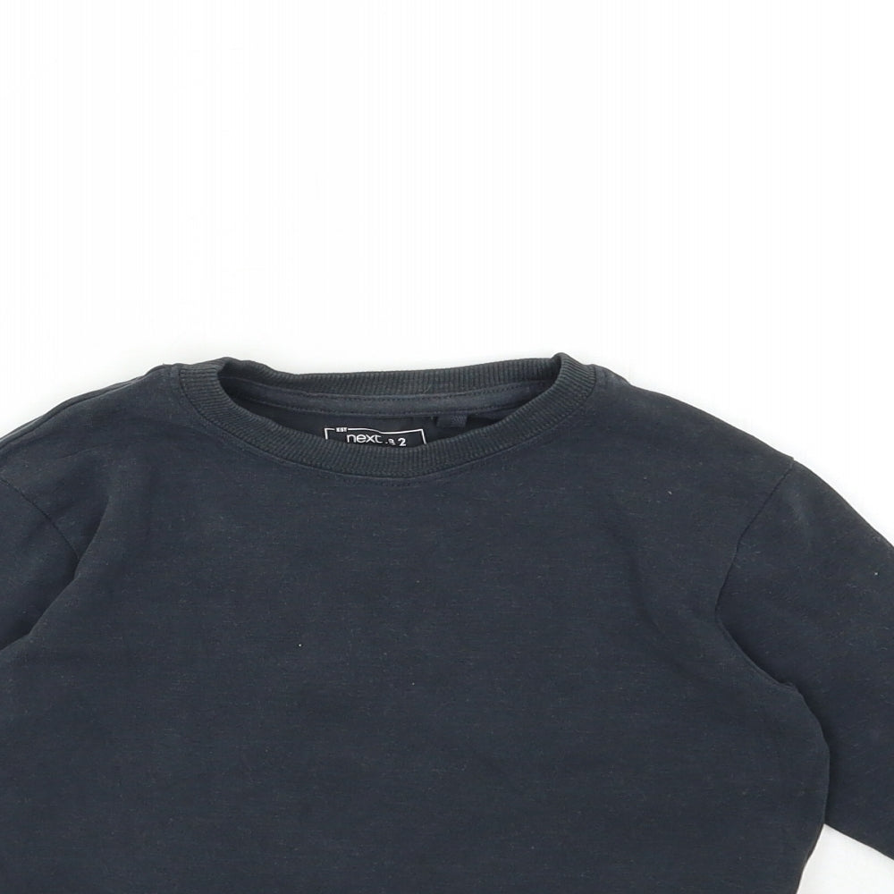 NEXT Girls Grey   Pullover Sweatshirt Size 4 Years