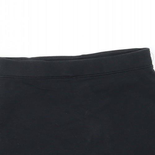 John Lewis Girls Black   Mini Skort Size 11-12 Years