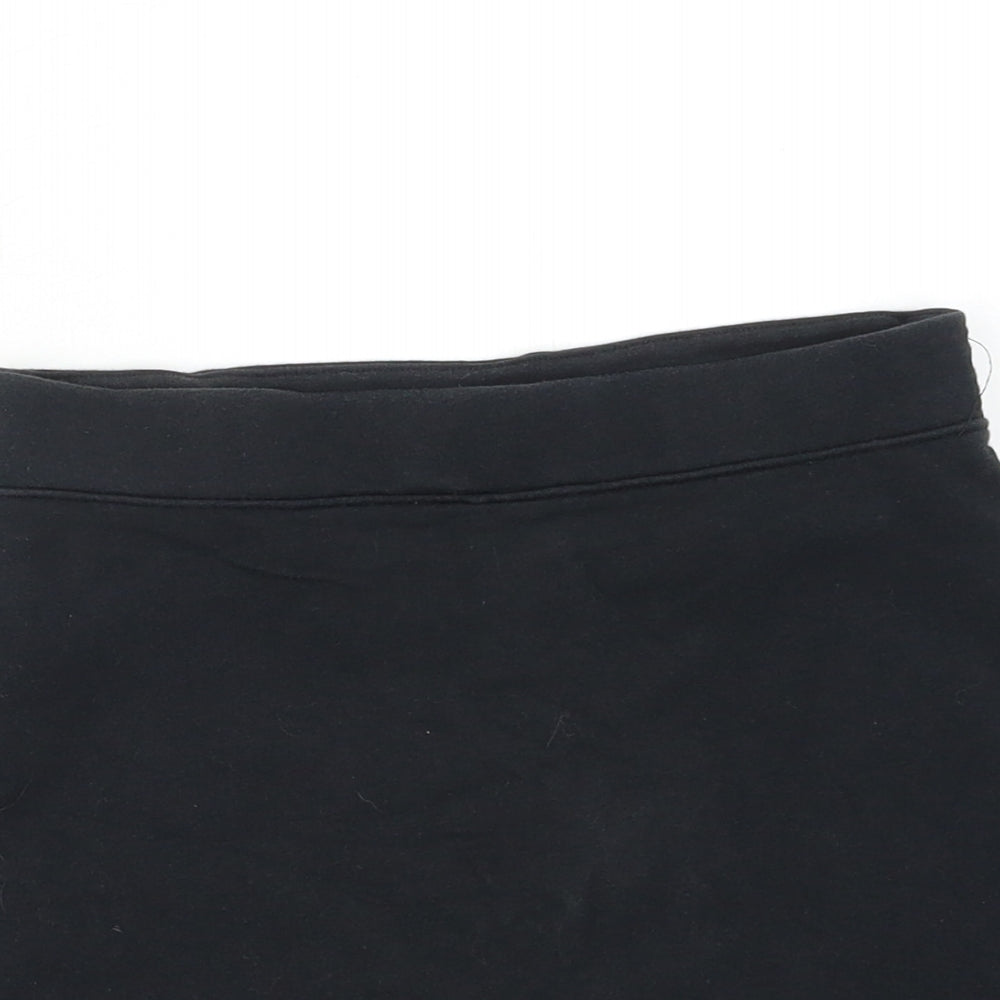 John Lewis Girls Black   Mini Skort Size 11-12 Years