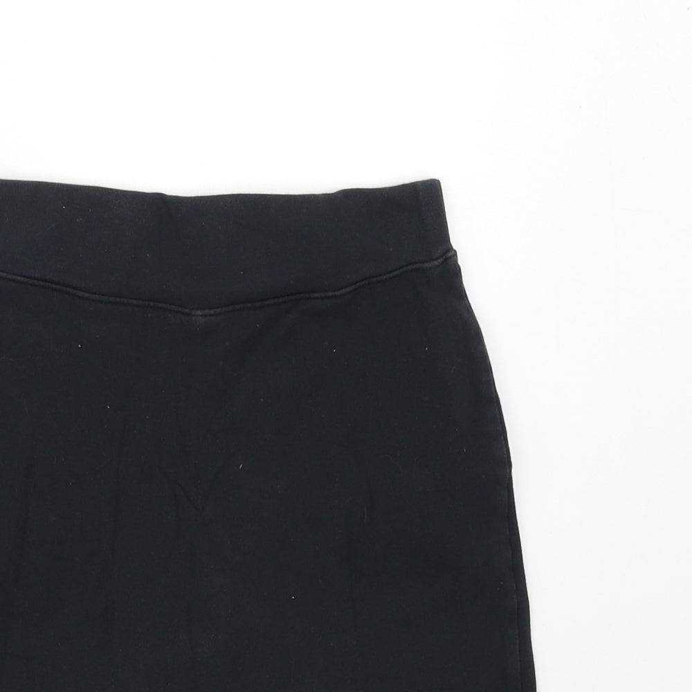 John Lewis Girls Black   Mini Skort Size 11-12 Years
