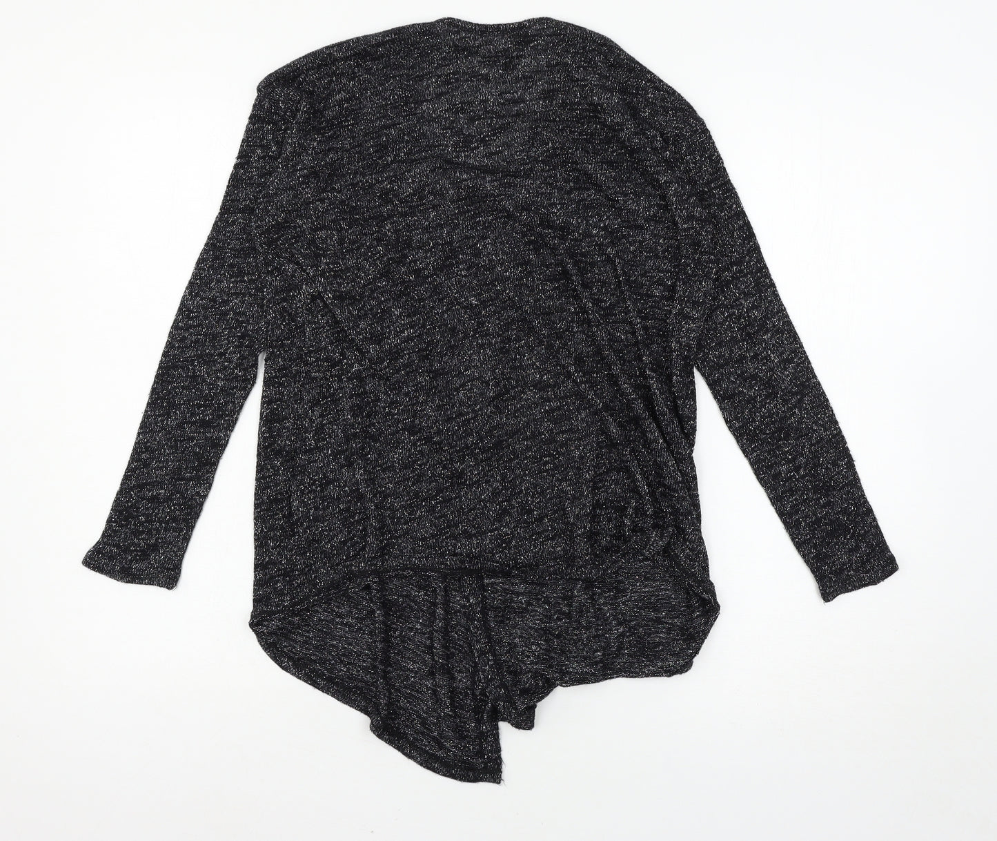 H&M Girls Grey  Knit Cardigan Jumper Size 11-12 Years