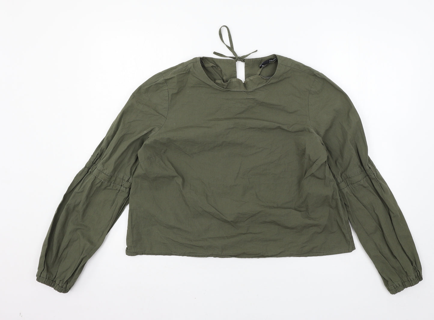New Look Womens Green   Basic Blouse Size 14