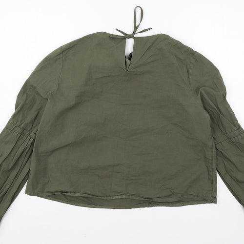 New Look Womens Green   Basic Blouse Size 14