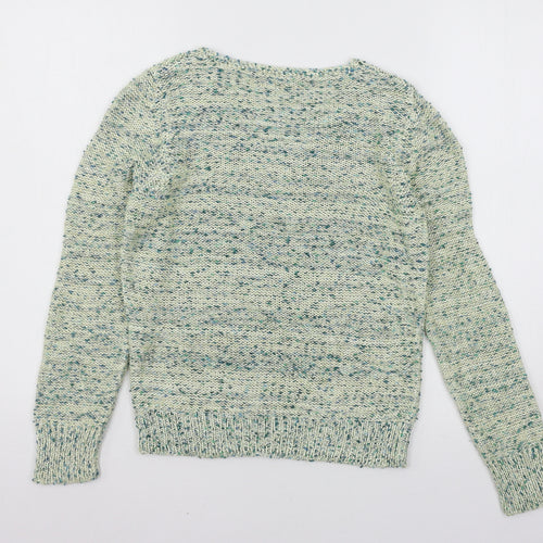 Uta Raasch Womens Green  Knit Pullover Jumper Size 10