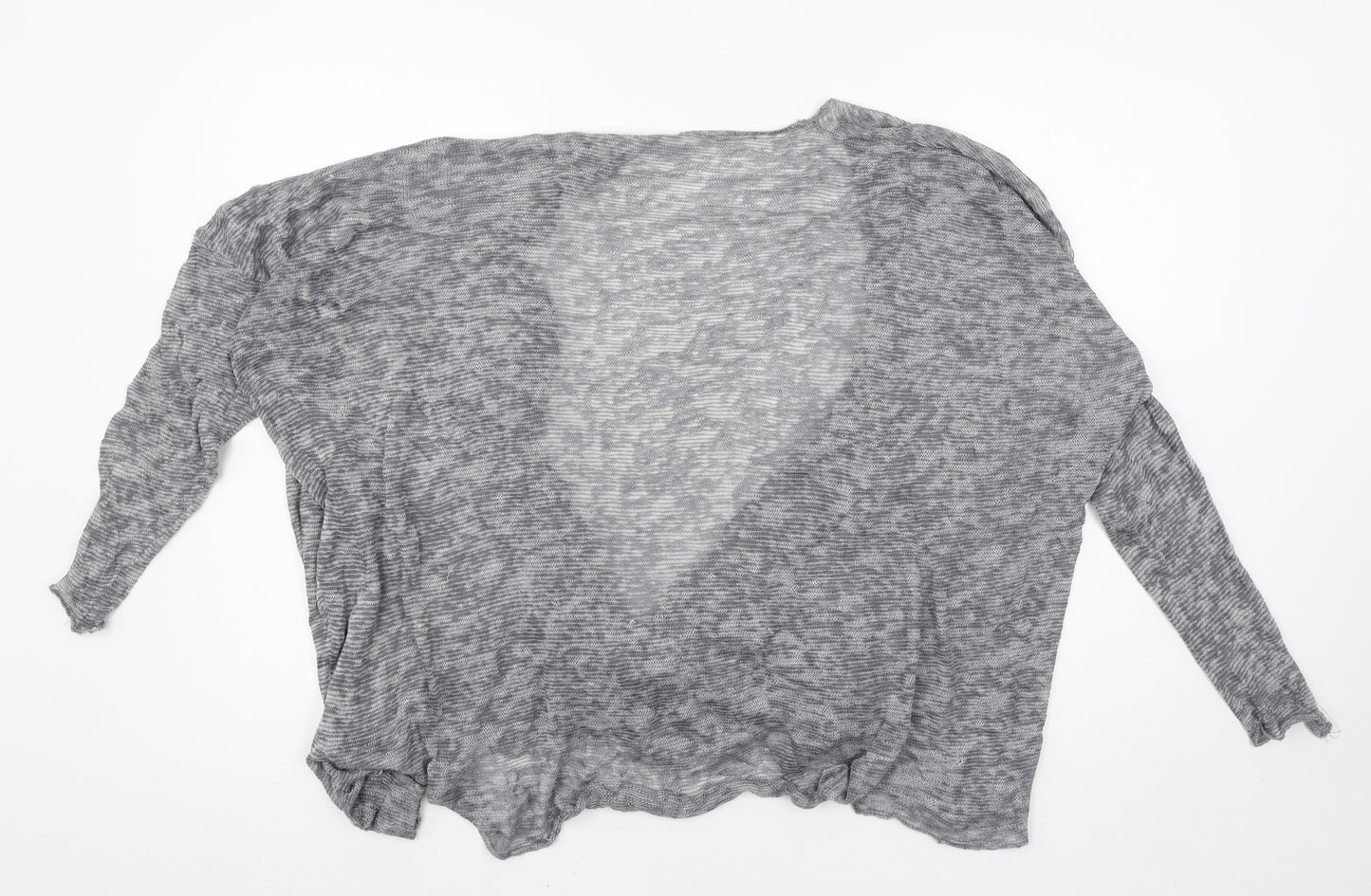 Preworn Womens Grey  Knit Pullover Jumper Size M