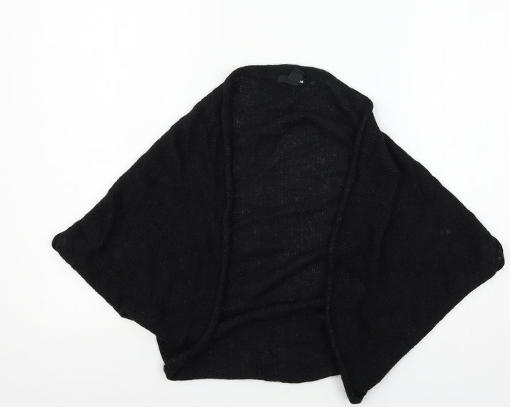 H&M Womens Black  Knit Shrug Jumper Size L