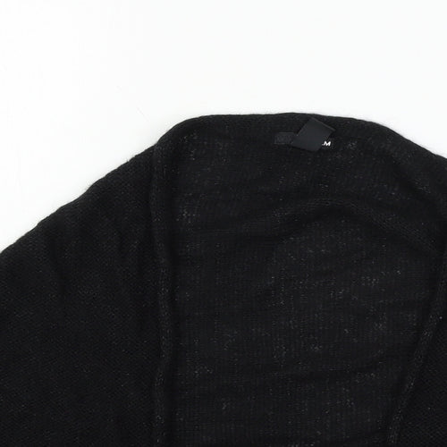 H&M Womens Black  Knit Shrug Jumper Size L