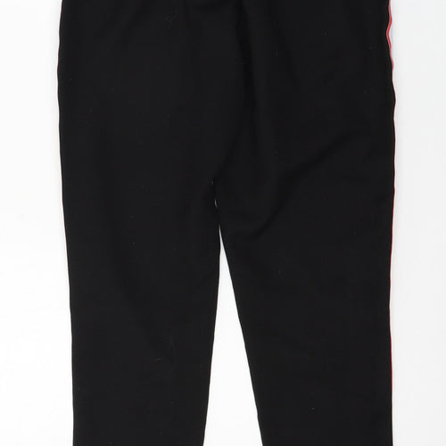 New Look Womens Black Striped  Trousers  Size 6 L26 in