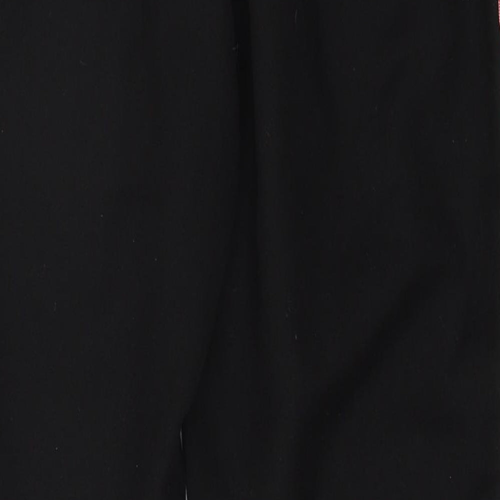 New Look Womens Black Striped  Trousers  Size 6 L26 in