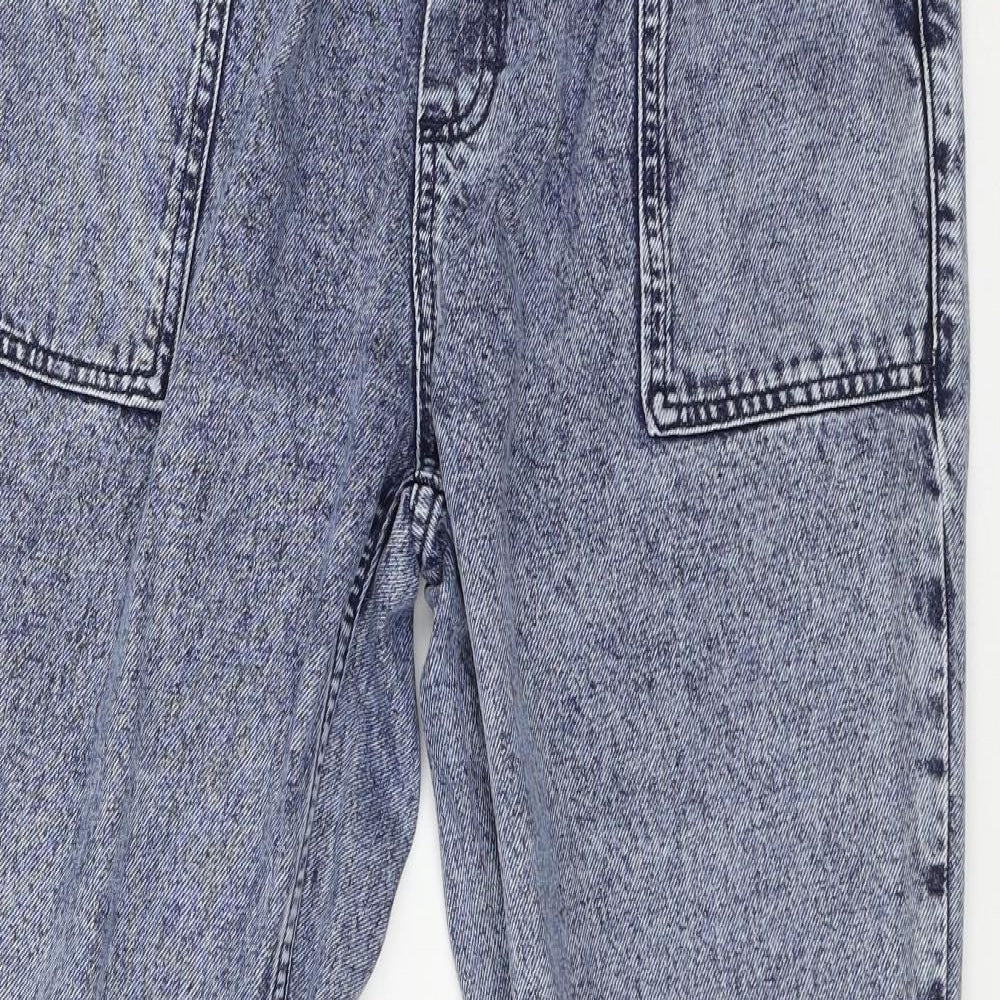 TU Womens Blue  Denim Straight Jeans Size 12 L27 in