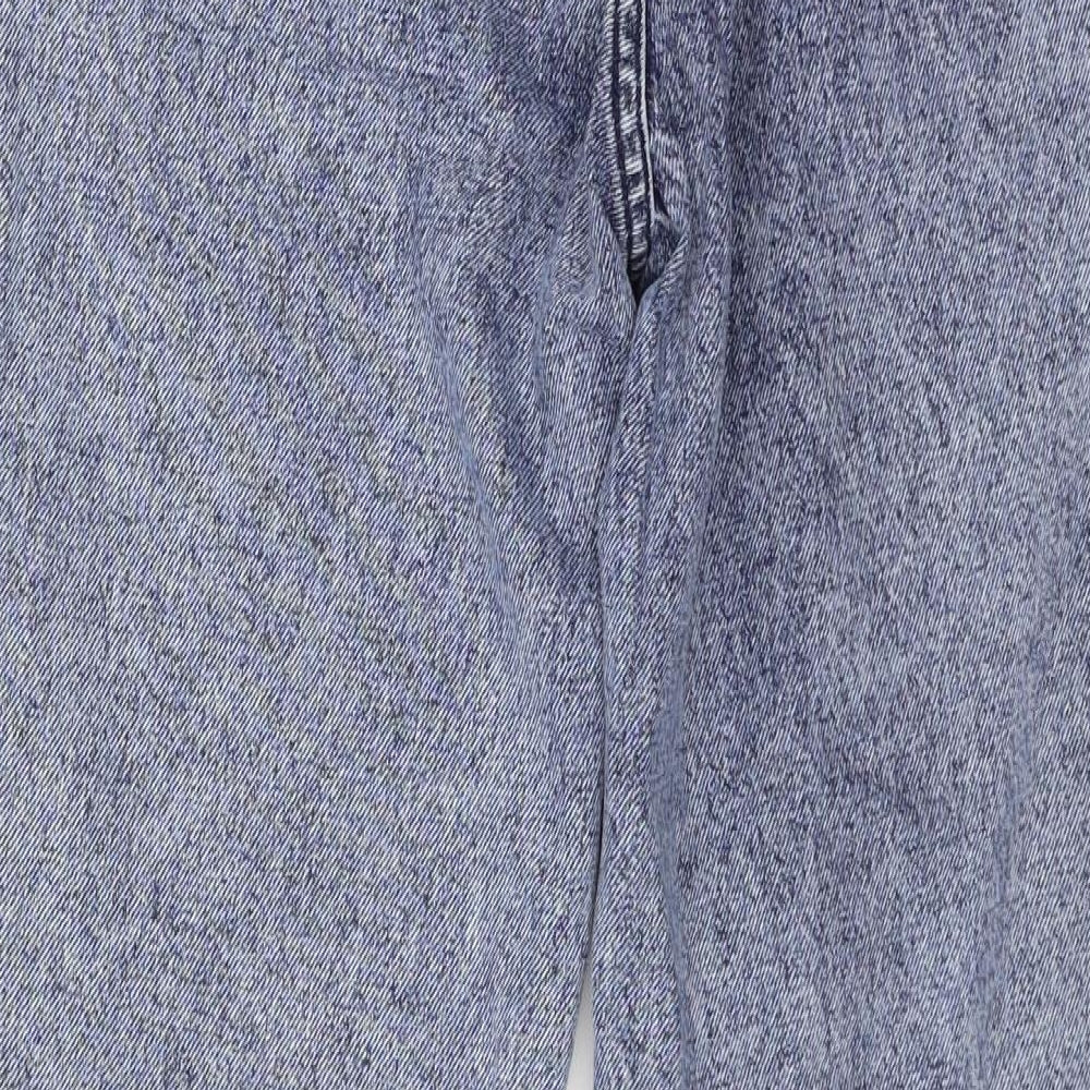 TU Womens Blue  Denim Straight Jeans Size 12 L27 in