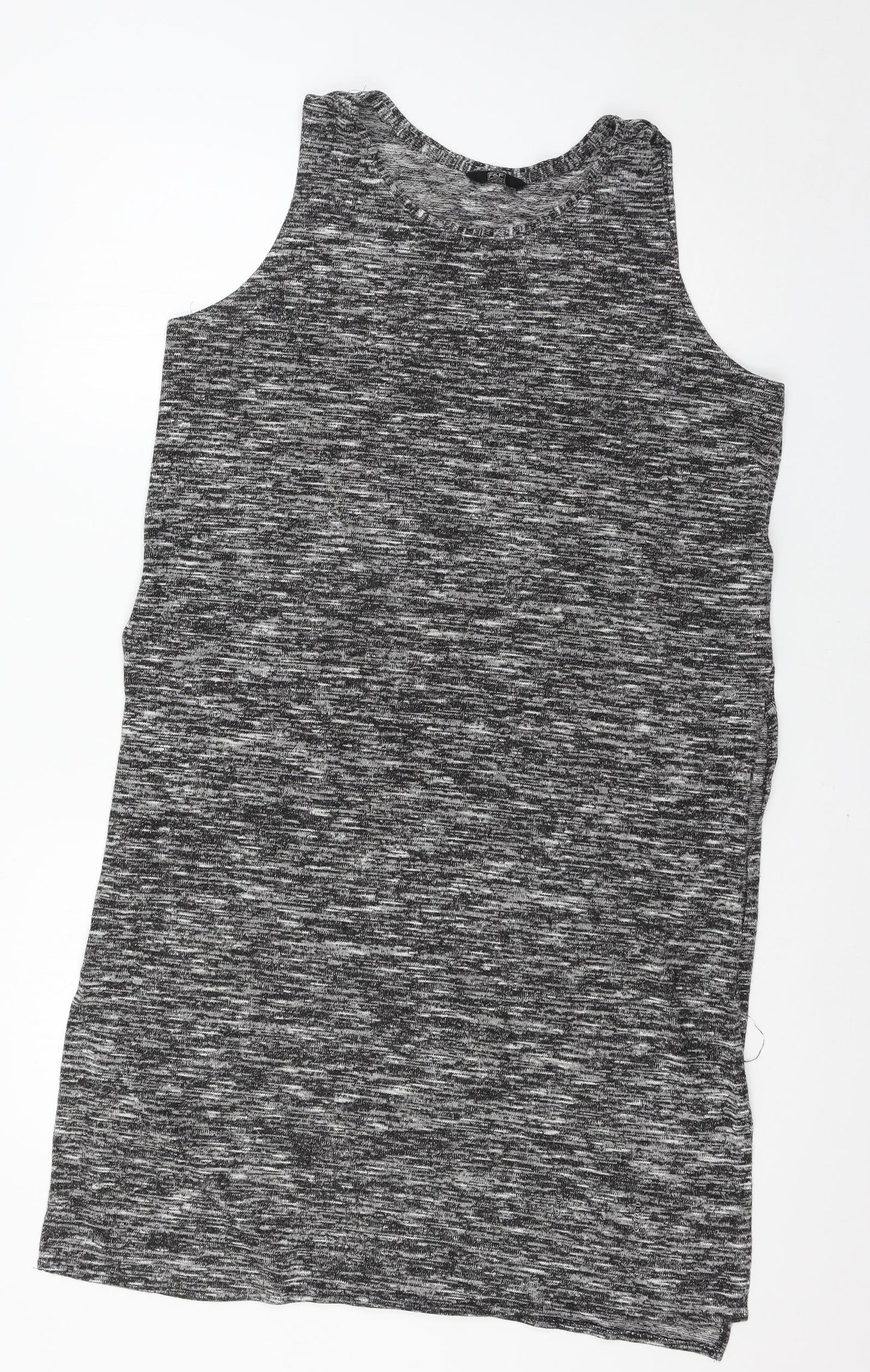 F&F Womens Grey  Jersey Basic Tank Size 8