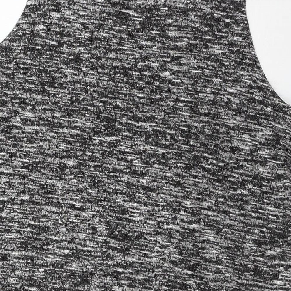 F&F Womens Grey  Jersey Basic Tank Size 8