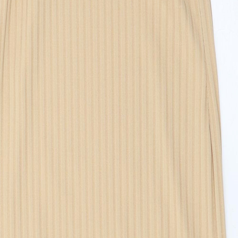 I SAW IT FIRST Womens Beige  Jersey Slip Dress  Size 12
