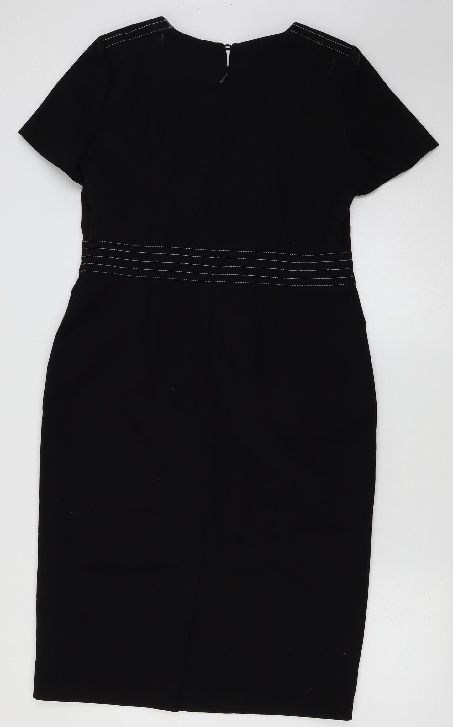 Marks and Spencer Womens Black   A-Line  Size 14