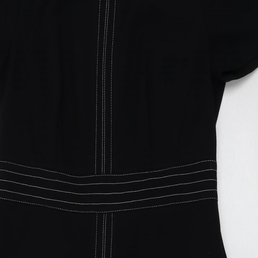 Marks and Spencer Womens Black   A-Line  Size 14