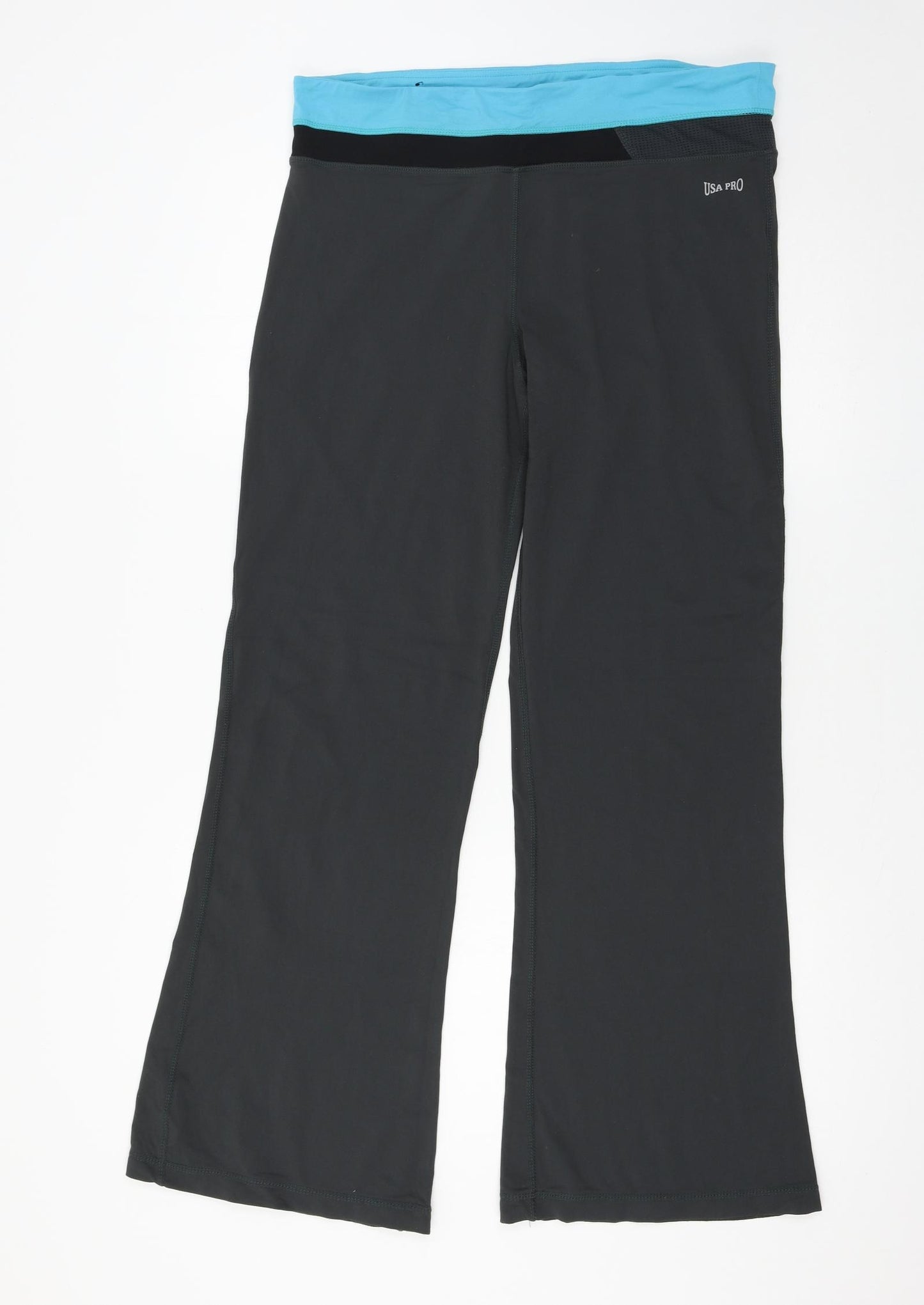 USA Pro Womens Grey  Jersey Jogger Trousers Size 18 L29 in
