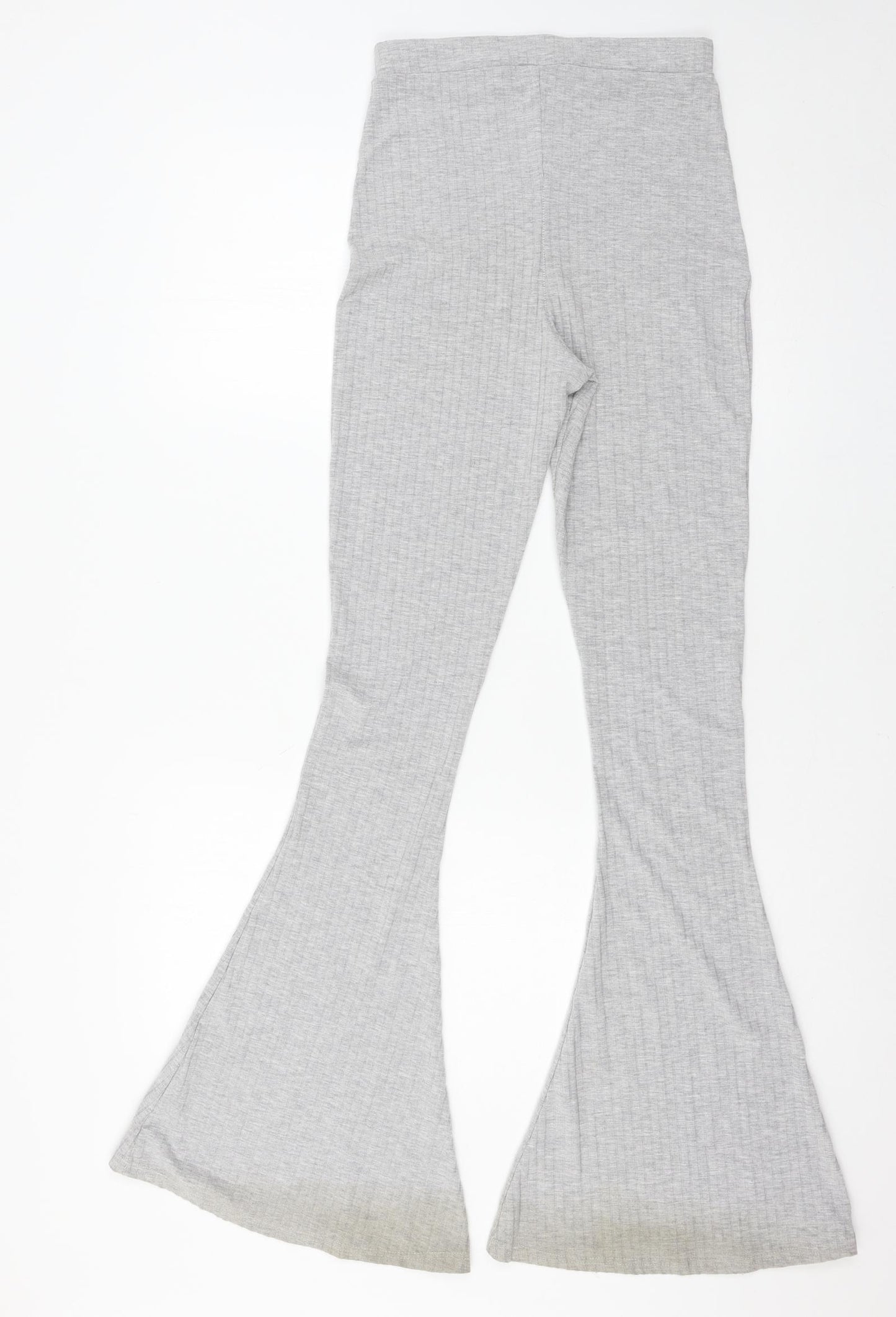 Misspap Womens Grey  Jersey Trousers  Size 8 L32 in