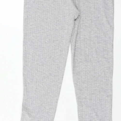Misspap Womens Grey  Jersey Trousers  Size 8 L32 in