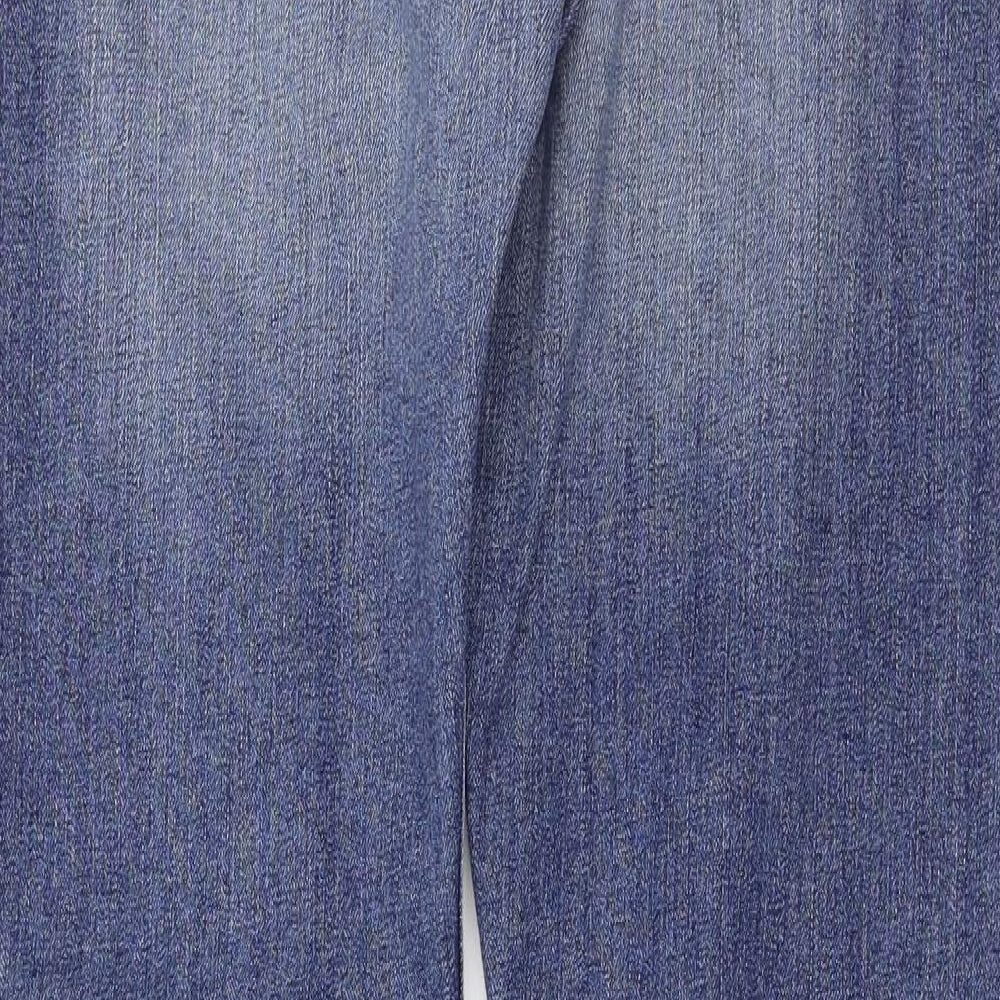 Lee Jeans Mens Blue  Denim Straight Jeans Size 32 in L33 in