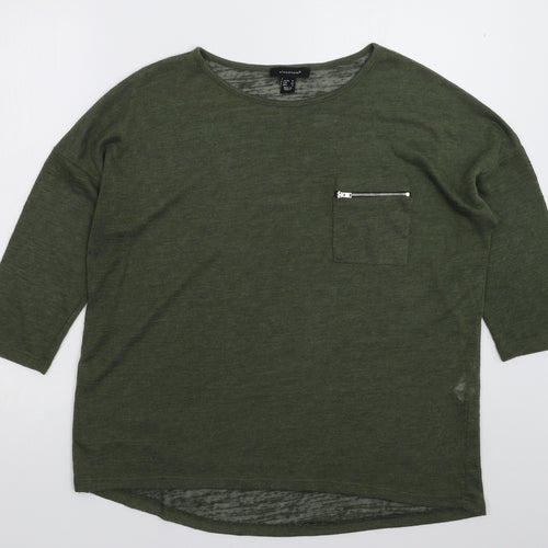 Atmosphere Womens Green   Pullover Jumper Size 16