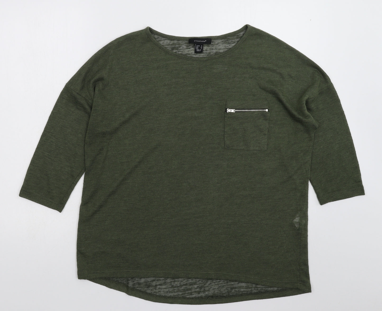 Atmosphere Womens Green   Pullover Jumper Size 16
