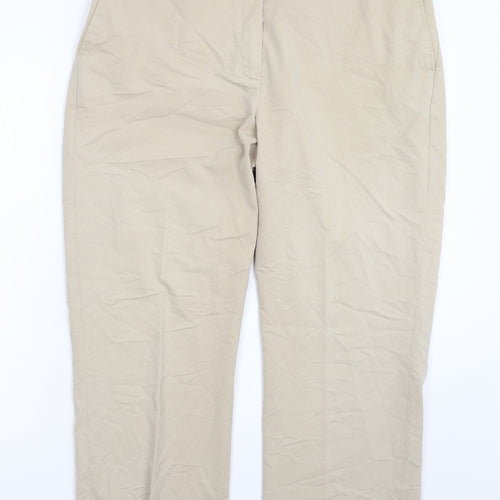 Uno Golf Womens Beige   Chino Trousers Size 18 L27 in