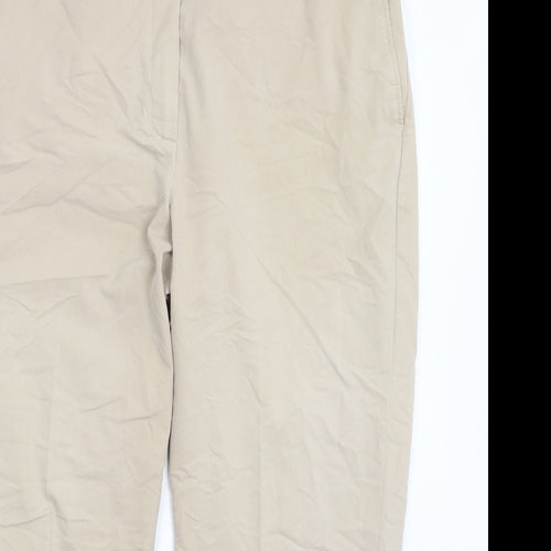 Uno Golf Womens Beige   Chino Trousers Size 18 L27 in