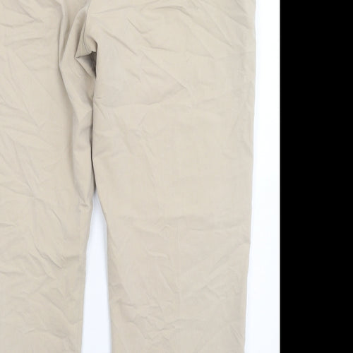 Uno Golf Womens Beige   Chino Trousers Size 18 L27 in