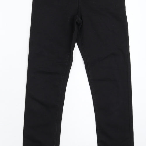 Denim & Co. Womens Black  Denim Jegging Jeans Size 6 L29 in