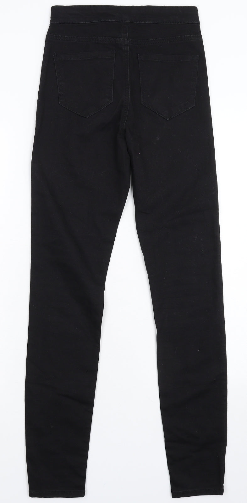 Denim & Co. Womens Black  Denim Jegging Jeans Size 6 L29 in
