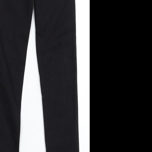 Denim & Co. Womens Black  Denim Jegging Jeans Size 6 L29 in