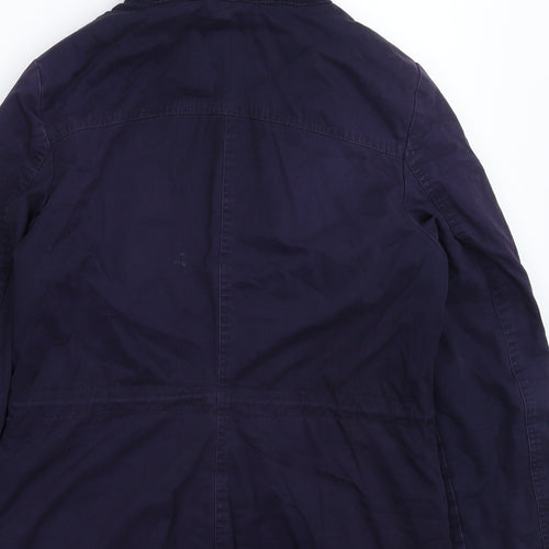 Dorothy Perkins Womens Blue   Parka Coat Size 12