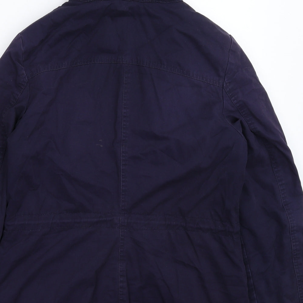 Dorothy Perkins Womens Blue   Parka Coat Size 12