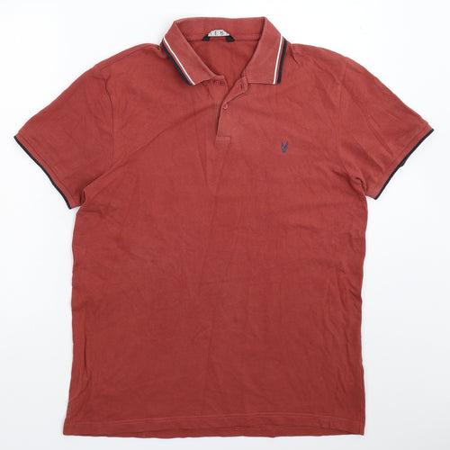 Very Mens Brown    Polo Size L