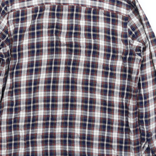 Burton Mens Multicoloured Check   Button-Up Size L