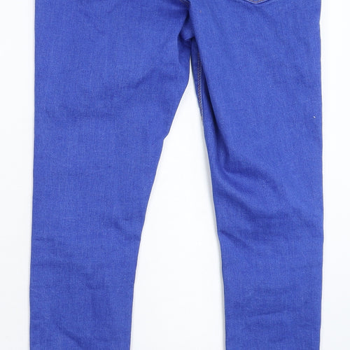 Denim & Co. Womens Blue  Denim Jegging Jeans Size 12 L30 in