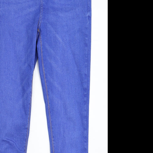 Denim & Co. Womens Blue  Denim Jegging Jeans Size 12 L30 in