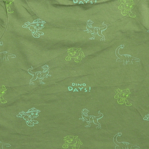 George Girls Green   Basic T-Shirt Size 2-3 Years