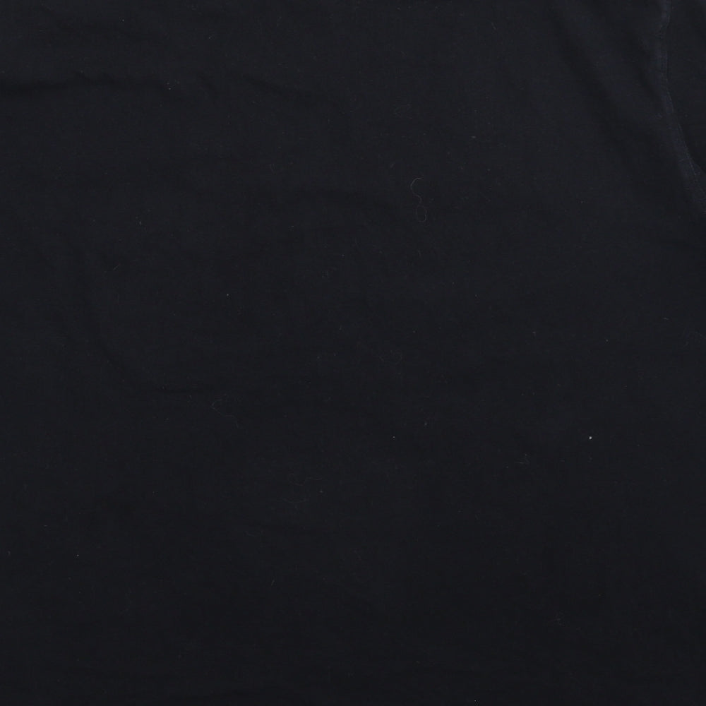 Easy Mens Black    T-Shirt Size 2XL