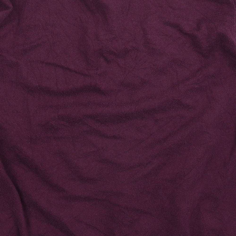 Marks and Spencer Mens Purple  Knit Pullover Jumper Size S