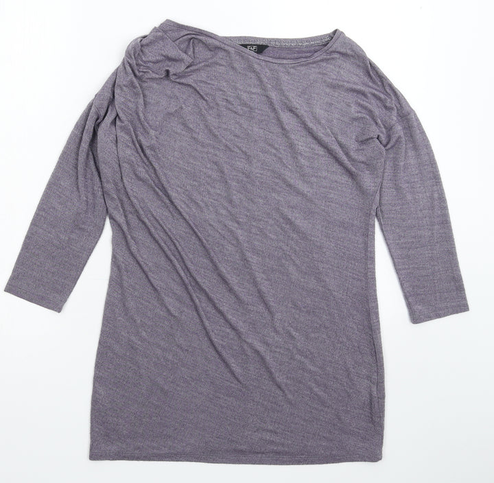 F&F Womens Grey Pullover Jumper Size 10