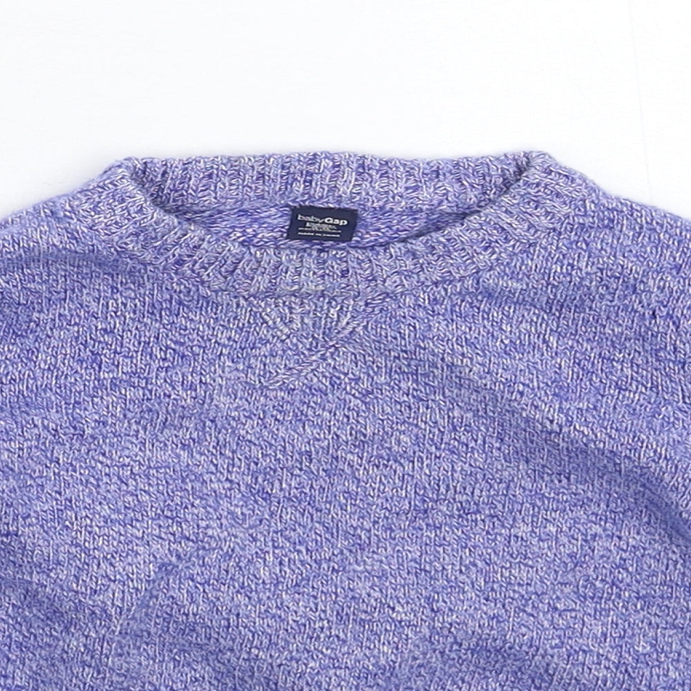 Gap Baby Blue  Knit Pullover Jumper Size 18-24 Months