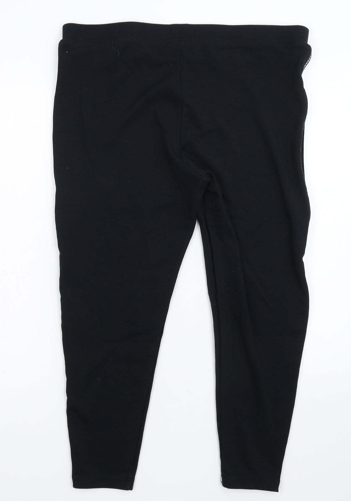 Marks and Spencer Womens Black   Cropped Leggings Size 18 L23 in