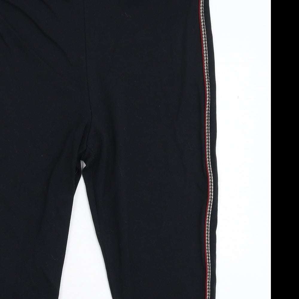 Marks and Spencer Womens Black   Cropped Leggings Size 18 L23 in